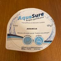 Acqua gelificata per disfagia