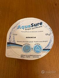 Acqua gelificata per disfagia