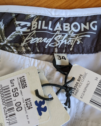 Costume Billabong nuovo taglia 34