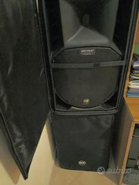 Casse attive RCF ART 715-A con cover