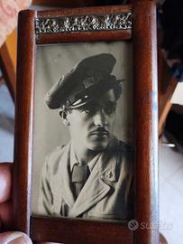 Antico Portafoto Pilota Regia Aeronautica