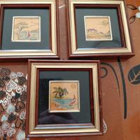 Quadri antichi in oro e argento