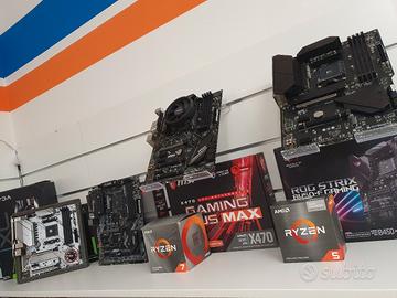 Scheda Madre MSI MAG B550 AM4 + CPU RYZEN 5 5600G