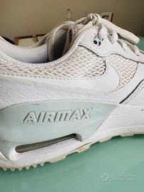 Scarpe Nike Air Max bianche, n. 38