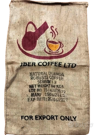 Sacco Juta Originale Caffè 110x70 - Vintage e Arre