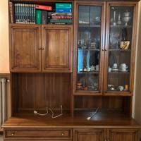 Mobile soggiorno noce