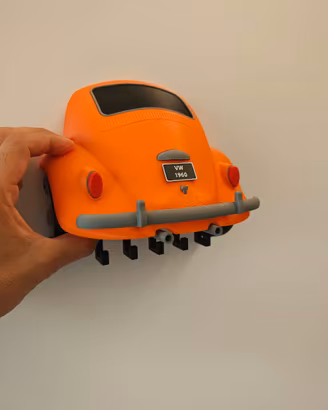 Portachiavi da parete decorativo VW Beetle