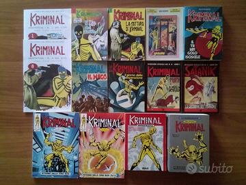Kriminal 1-8 Anastatica +Monografie+Graphic Novel