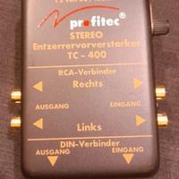 preamplificatore phono tc 400 