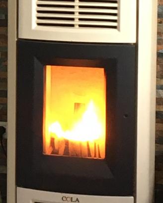 Stufa a pellet canalizzata