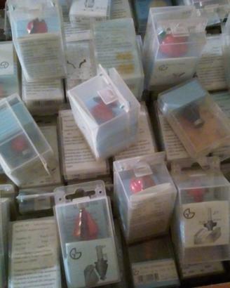 Frese gambo 6 per legno per pantografo