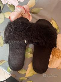 Ciabatte con il pelo