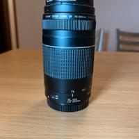 Obiettivo Canon zoom EF 75-300 4-5.6 III