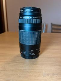 Obiettivo Canon zoom EF 75-300 4-5.6 III