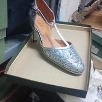Scarpe da ballo brillantinate