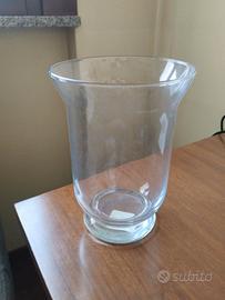Centrotavola Vaso in vetro trasparente Nuovo