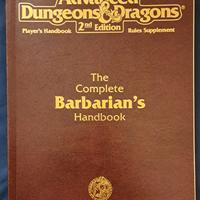 AD&D manuale "The complete Barbarian's Handbook"