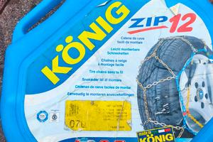 catene da neve konig zip 12 mod. 070 - perfette