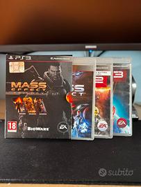 Mass Effect Trilogy - Ps3 - Completo - Pal Ita