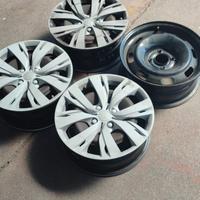 Cerchi in ferro originali Peugeot 208