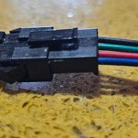 16 PEZZI connettore a 4 pin per strisce a led RGB