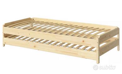 Letto impilabile pino