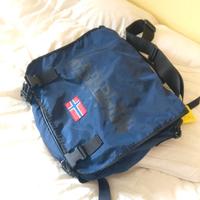 Borsa tracolla blu Napapijri