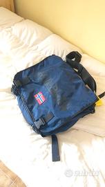 Borsa tracolla blu Napapijri