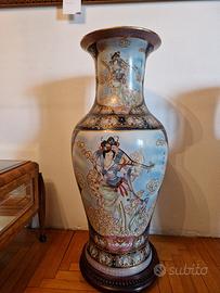 Grande vaso cinese stile Satsuma