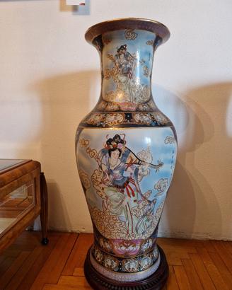 Grande vaso cinese stile Satsuma