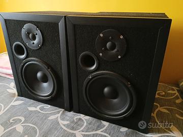 Casse Ciare 160w due vie + amplificatore