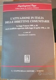 l'attuazione in Italia delle direttive comunitarie