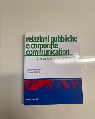 Relazioni pubbliche e corporate communication 2