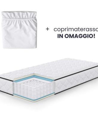 Materasso 90x200x24cm + Copri Materasso Omaggio –