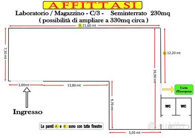 Laboratorio o magazzino