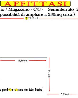 Laboratorio o magazzino
