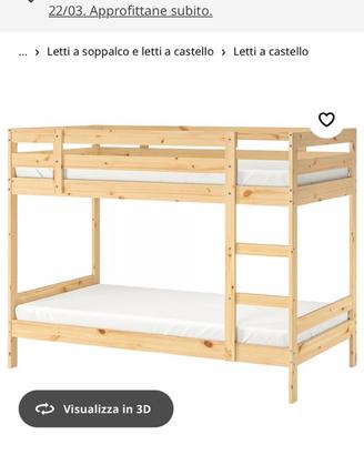 Letto a castello IKEA