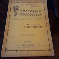Operetta fiaba Zoccolino Zoccoletta C. Pettinato