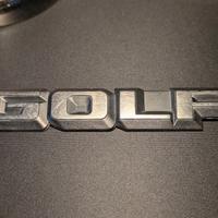 Logo Stemma VW "GOLF" MK1