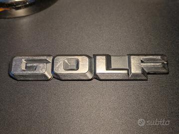 Logo Stemma VW "GOLF" MK1