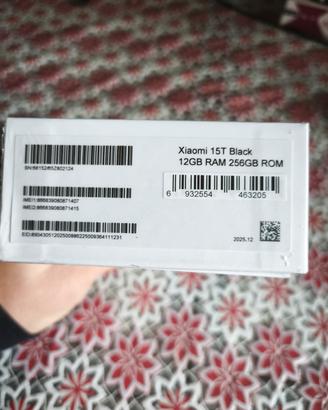 Xiaomi 15 T da 256Gb colore nero 