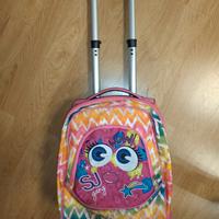 ZAINO TROLLEY 3 ruote - 34 Lt - scuola/viaggi -