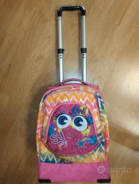 ZAINO TROLLEY 3 ruote - 34 Lt - scuola/viaggi -