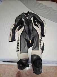Tuta Moto Dainese Crono Pelle Intera Tg. 46