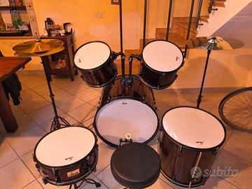 batteria  xdrum rookie 20" (pari al nuovo)
