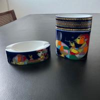 Set fumo (posacenere e portasigarette)  Rosenthal