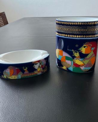 Set fumo (posacenere e portasigarette)  Rosenthal