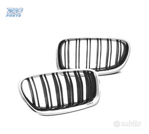 GRIGLIE BMW F10 F11 10-16 LOOK M5 CROMATO NERO LUC