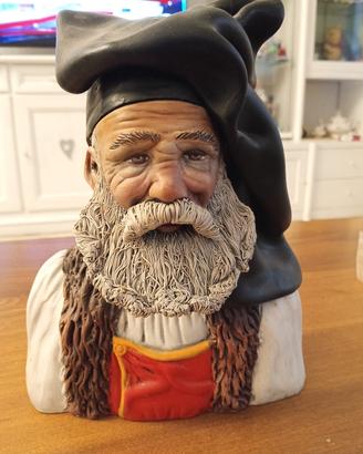 busto pastore sardo 
