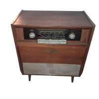 Giradischi Vintage Con Mobile - Radio In Legno